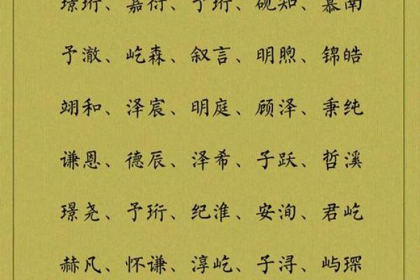 如何为男生选择一个有寓意的名字