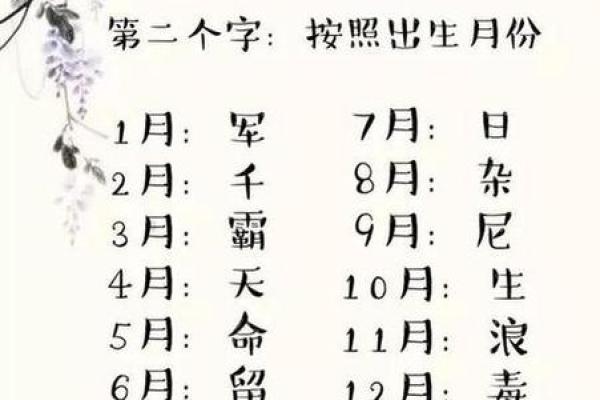 生辰八字取名打分免费服务