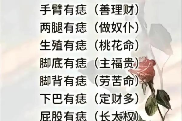 痣相解析攻略：看痣识人，好运痣相大盘点