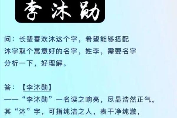 沐字的五行与命理关系探讨