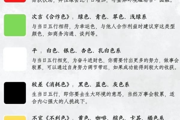 五行穿衣法则：每天的搭配秘诀