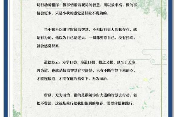 名字魅力：无为——探寻无为之名背后的智慧