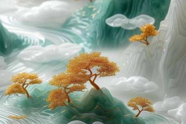 招财进宝神器——金山招财风水画，家居必备