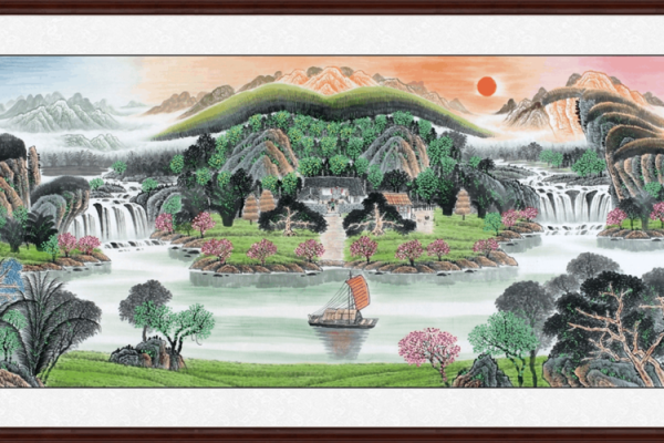 神秘风水画，招财辟邪，让你的家财源滚滚