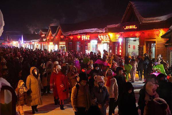 北方雪乡的春节民俗风情