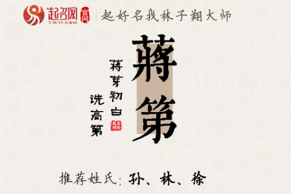 蒋字的五行所属是什么