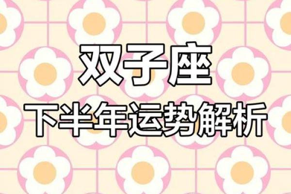 双子座下半年运势走向预测