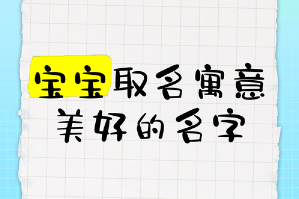 江苏宝宝取名：寓意美好，传承文化