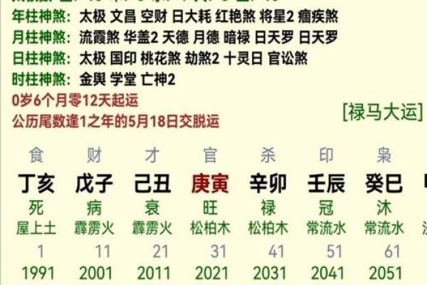 免费算命生辰八字预测