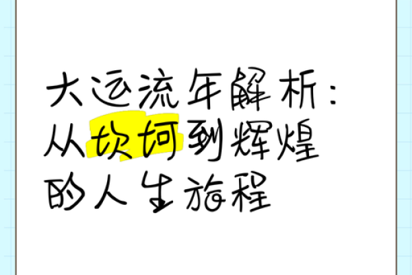 天翻地覆：流年克大运，运势突变如何应对？