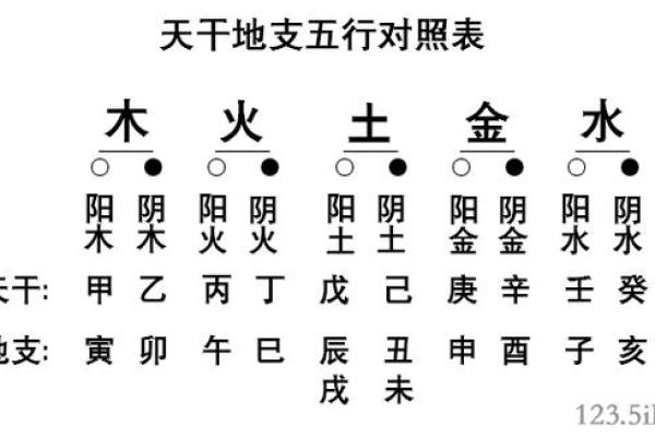 古法解码：天干地支与五行的神秘联系