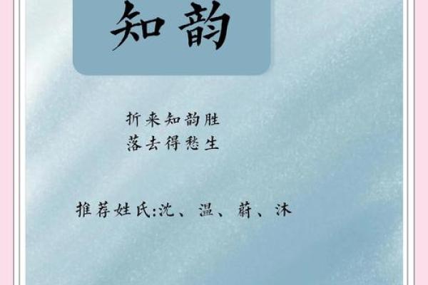 名字中的子韵魅力：解码古代智慧与现代审美