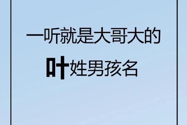 叶姓女孩名字：诗意盎然的命名艺术