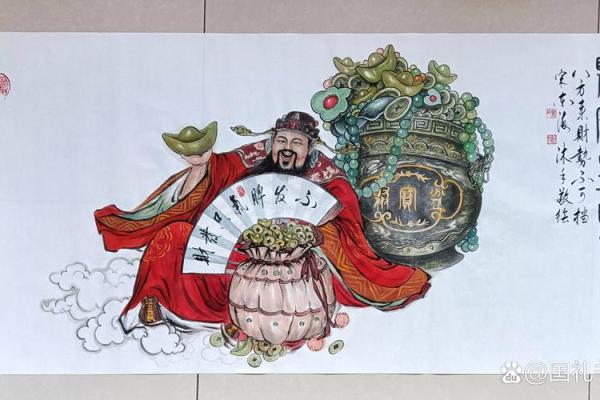 财源滚滚风水宝画，招财进宝首选之作