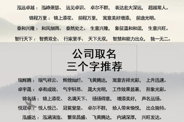创意与市场需求：公司起名的核心要素