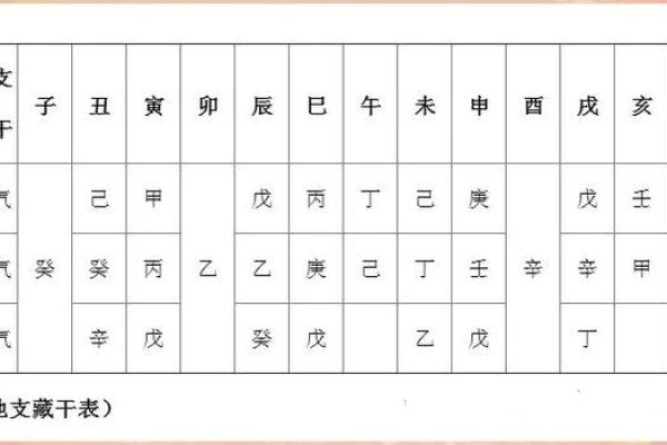 地支藏天干之谜：探寻古代智慧的神秘面纱