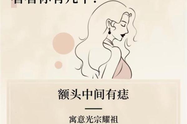 痣相贵气一览无余，揭秘命运之痣