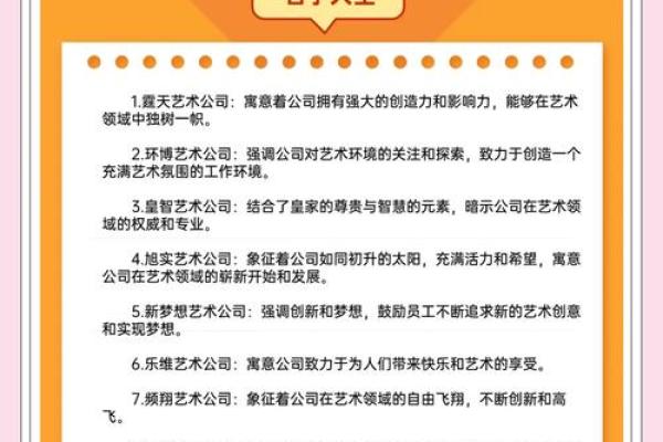 如何为公司选择一个具有行业特色的名字