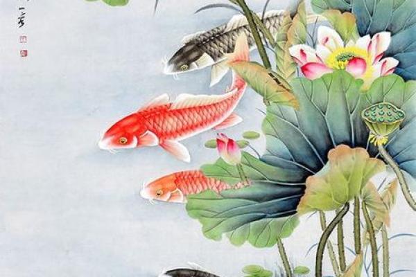 财源滚滚来，家居风水首选——招财鱼风水画