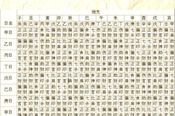 八字十神详解：全方位解读地支奥秘，提升命理水平