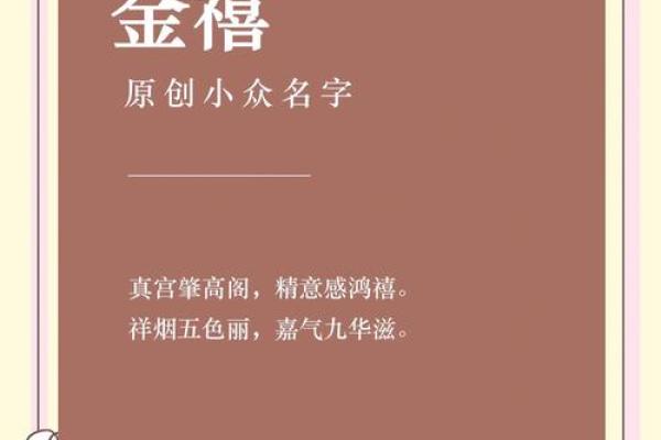 欢喜名字背后的文化与寓意解析