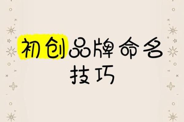 公司命名的最佳方法：提升品牌形象的第一步