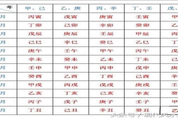 八字入门必备：天干地支十神表，解密人生运势