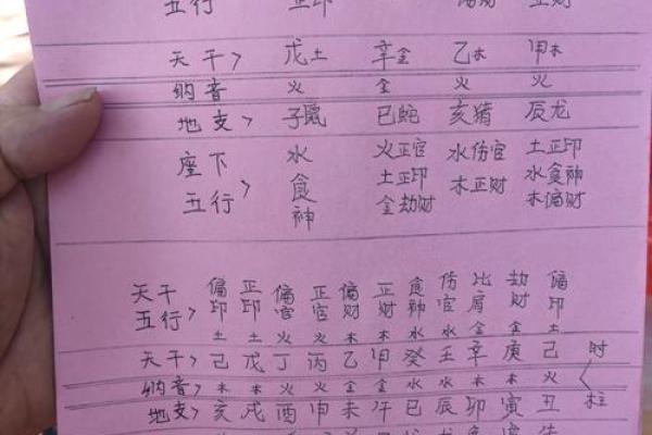 地支午丑搭配，揭秘你的五行运势密码