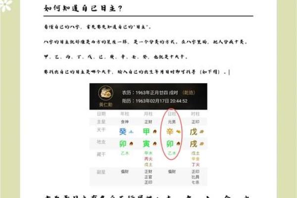 探秘生辰八字日历：如何影响你的一生