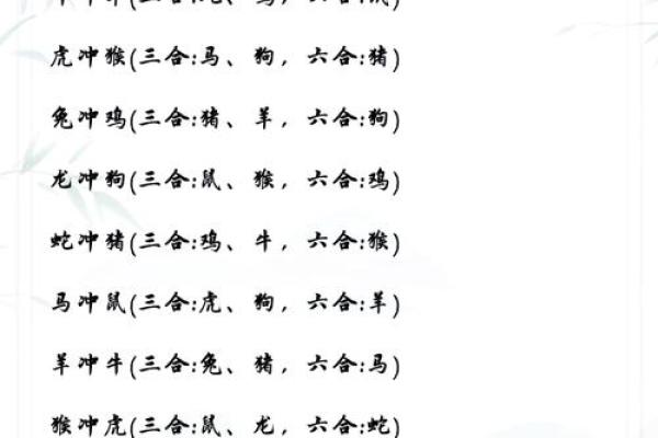 生肖相冲揭秘：流年运势大揭秘