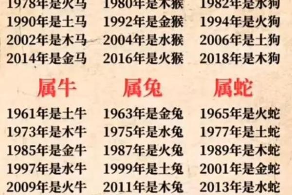探索金木水火土在生肖中的影响