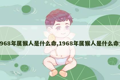 1968年属猴人是什么命,1968年属猴人是什么命女
