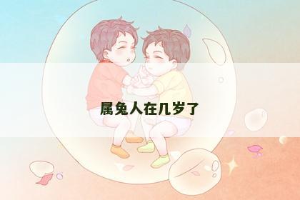 属兔人在几岁了