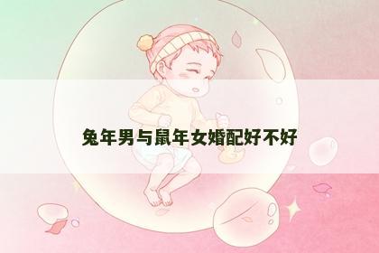 兔年男与鼠年女婚配好不好