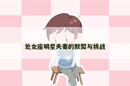 处女座明星夫妻的默契与挑战