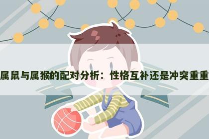 属鼠与属猴的配对分析：性格互补还是冲突重重