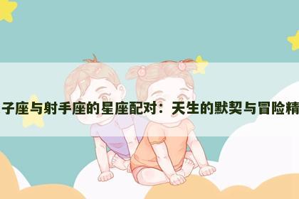 双子座与射手座的星座配对：天生的默契与冒险精神