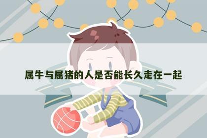 属牛与属猪的人是否能长久走在一起
